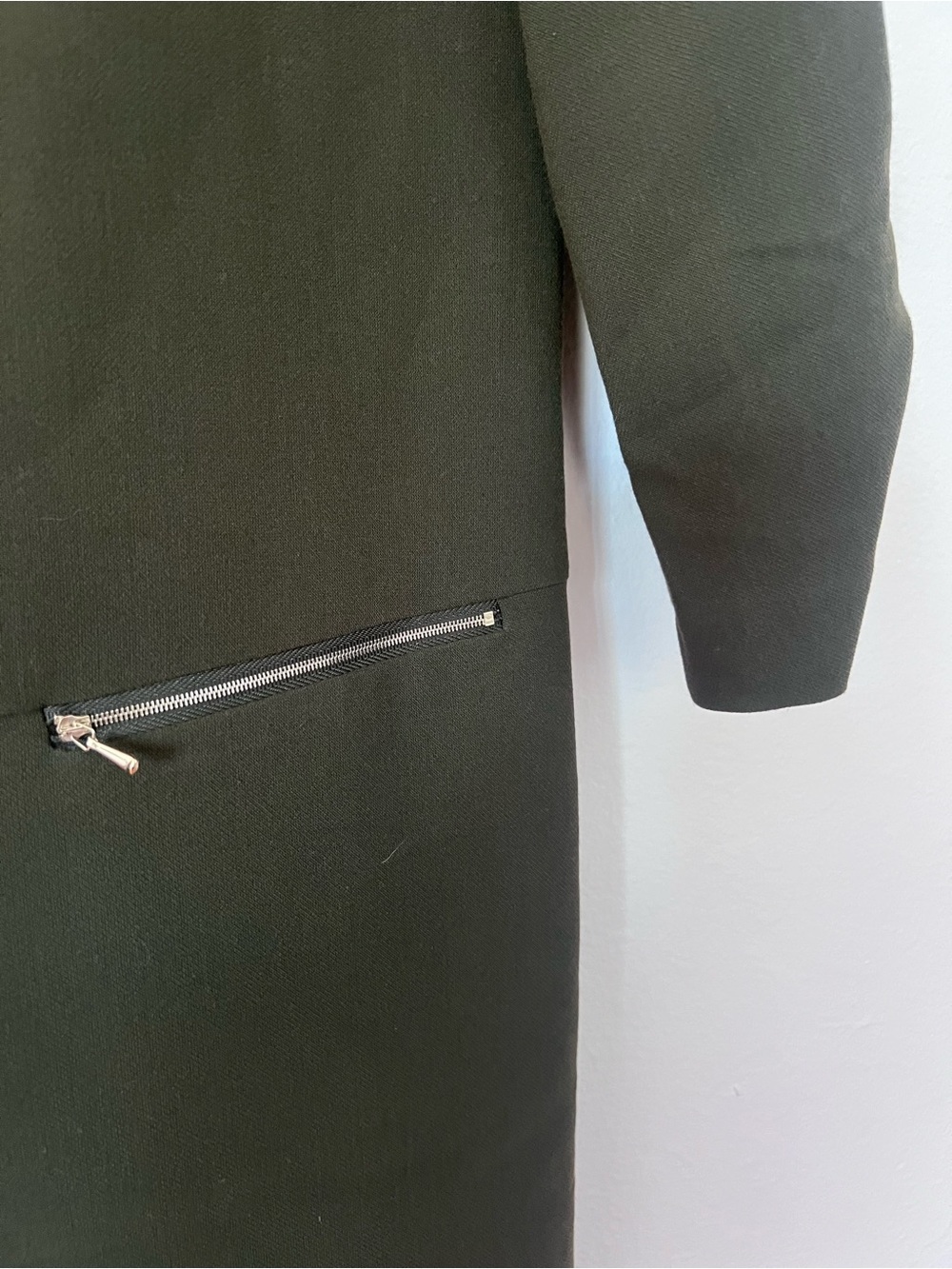Mango Split Neck Shift Dress - Picture 4 of 7